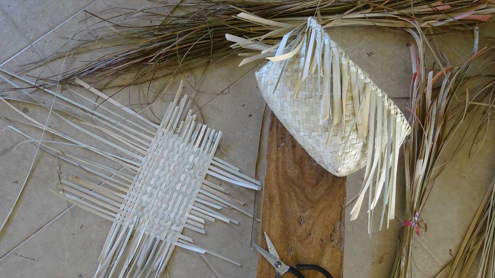 Vacoas weaving
